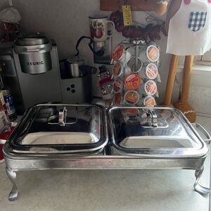5 pc Stainless Gourmet Buffet‼️FINAL SALE